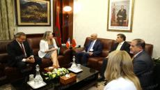الطالبي العلمي يجري مباحثات مع رئيسة وأعضاء مجموعة الصداقة البرلمانية الشيلي – المغرب