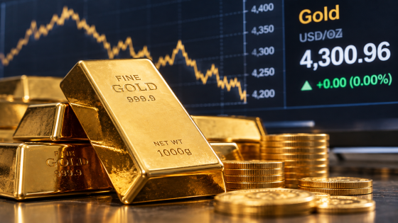 الذهب يستقر قرب 4300 دولار وسط ترقب قرار الفيدرالي الأمريكي بشأن أسعار الفائدة