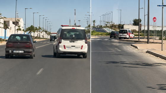 ولاية أمن أكادير توقف سائقًا عرّض عناصر الشرطة ومستعملي الطريق للخطر