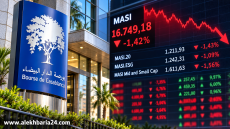 بورصة البيضاء تنهي تداولات الخميس على وقع التراجع ومؤشر “MASI” يفقد 1,42%