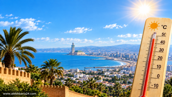 درجات الحرارة المرتقبة اليوم السبت بعدد من مناطق المملكة