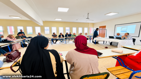 شيشاوة: ثانوية انفيفة الاعدادية تحاضر في مشروع مدارس الريادة