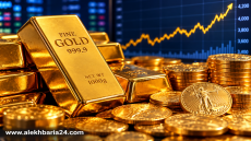الذهب يواصل الإرتفاع بدعم من تراجع الدولار وترقب بيانات التضخم الأمريكية