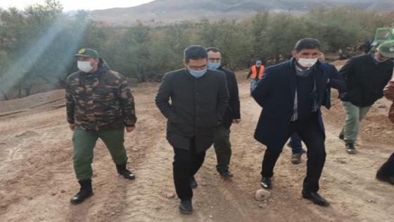 عامل إقليم شيشاوة يواصل معاينة المشاريع التنموية بجماعة انفيفة